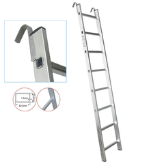 Miller ARL-300 Rescue Single Aluminum Ladder with Hook (Fire Exit)