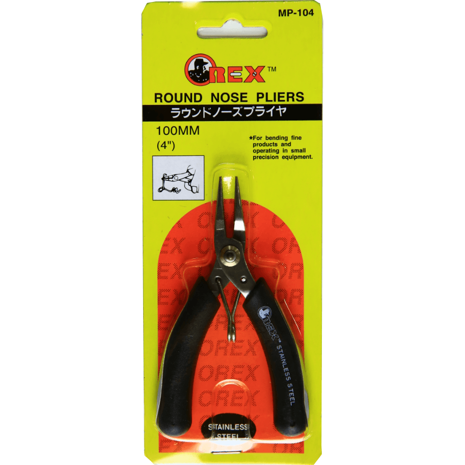 Orex MP-104 Mini Round Nose Plier 4" - KHM Megatools Corp.