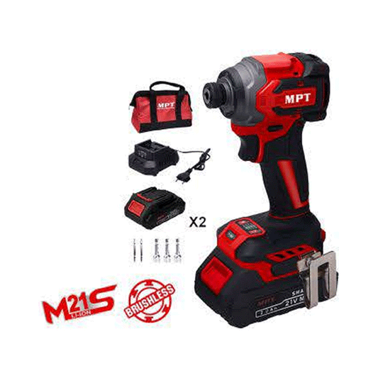 MPT MPCDR21230.B2 Brushless Cordless Impact Driver | MPT by KHM Megatools Corp.