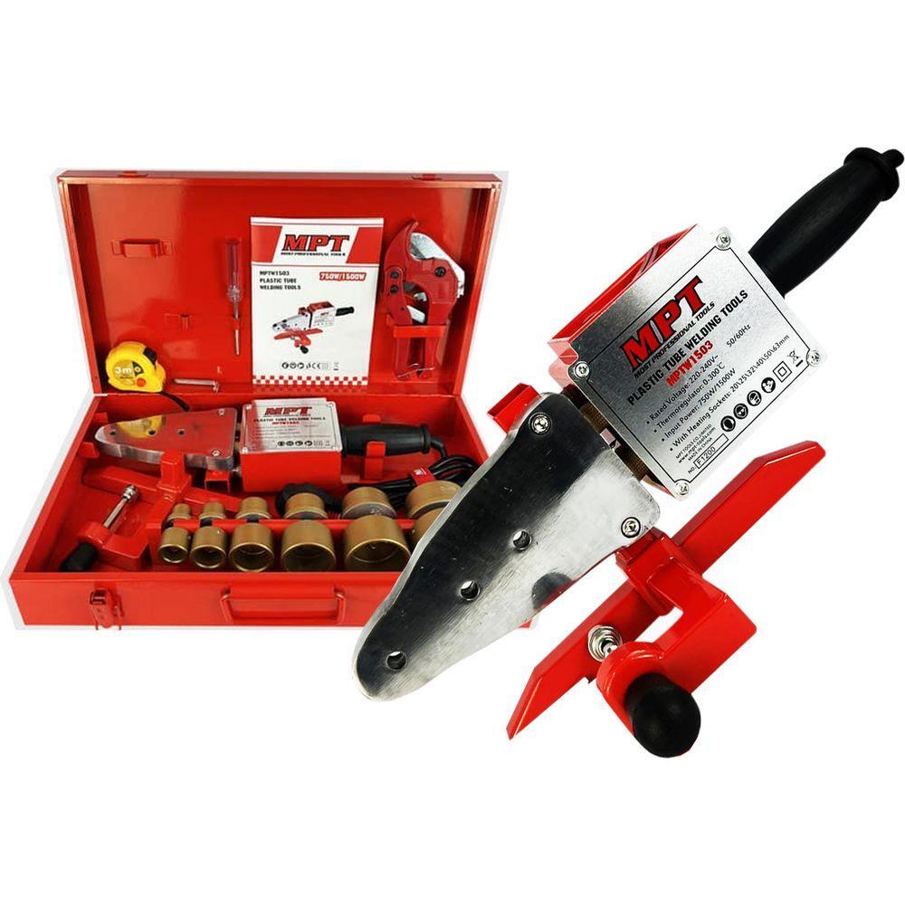 MPT MPTW1503 Plastic Tube Welding Tools / PIpe Fusion Welding Machine Kit | MPT by KHM Megatools Corp. Main image