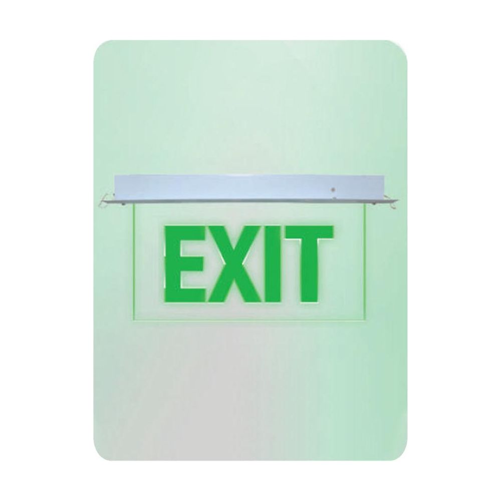 Omni LED X-300 Exit Sign No Arrow (Recessed) - KHM Megatools Corp.