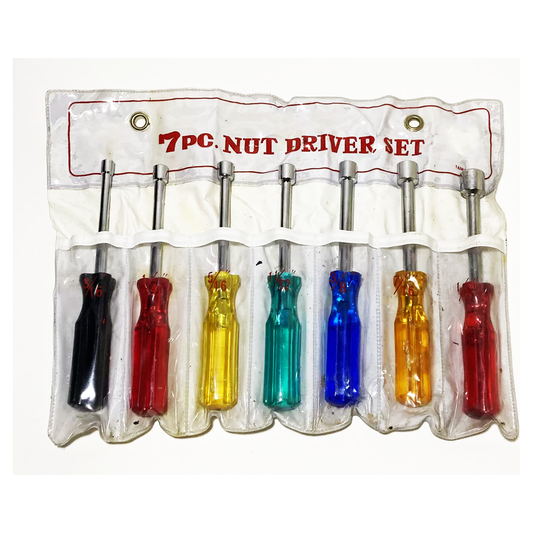 S-Ks DRNT-0700C 7pc. Nut Driver Set (3/16"-1/2") | SKS by KHM Megatools Corp.