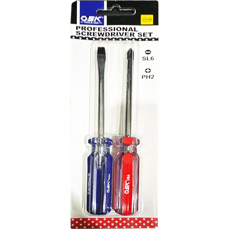 OSK 107-2KIT 2pcs Screwdriver Set 4" - KHM Megatools Corp.