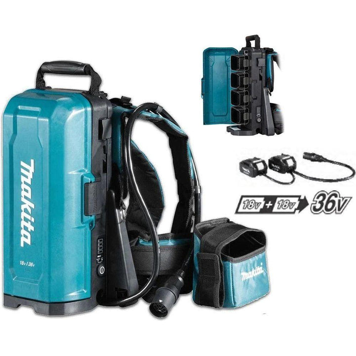 Makita PDC01 Backpack Battery Power Pack 36V /40V LXT/XGT (4 batteries ...