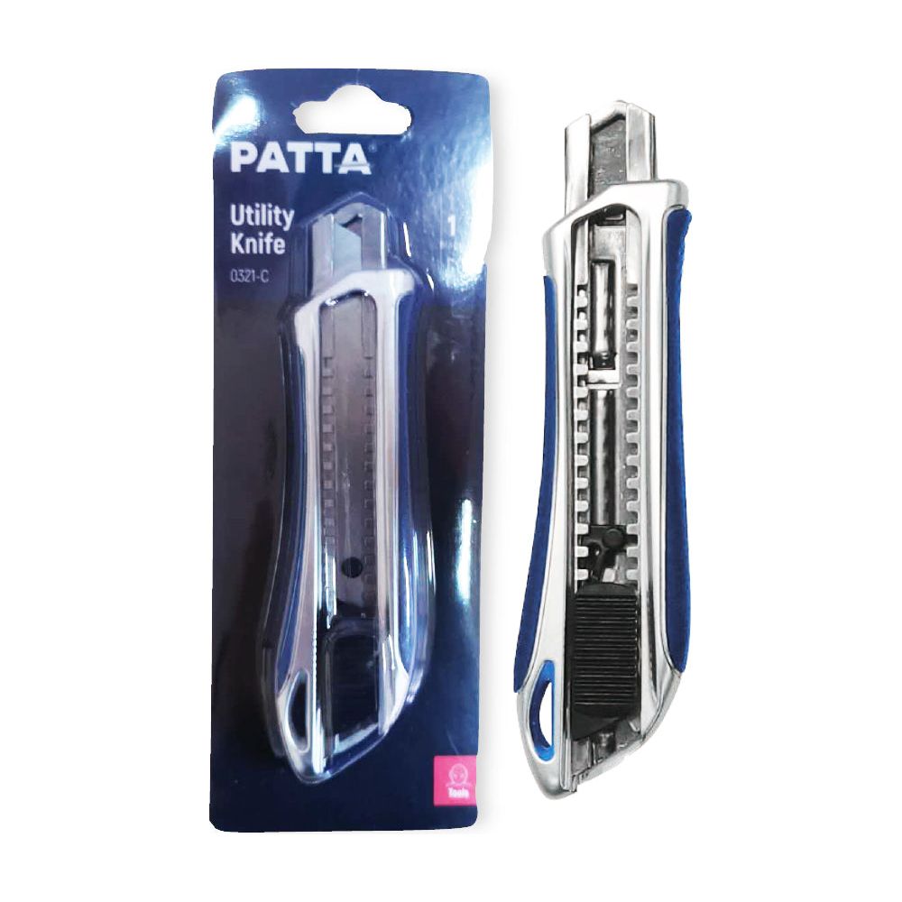 Patta 0321-C Utility Cutter Knife | Patta by KHM Megatools Corp.