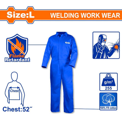 Wadfow WAU0102 WAD Flame Retardant Coverall L / XL