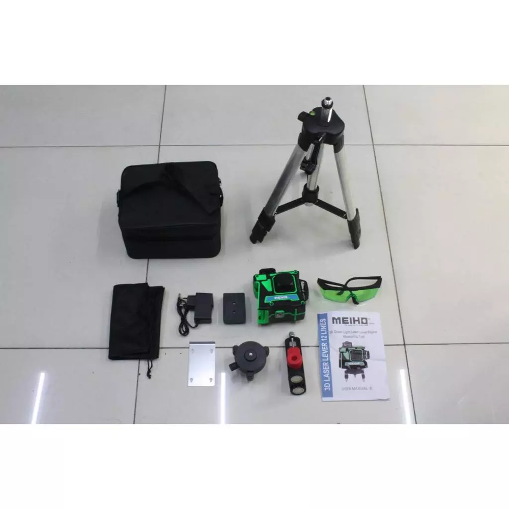 Meiho 12-Line Green Laser Line Level (40M) | Meiho by KHM Megatools Corp.