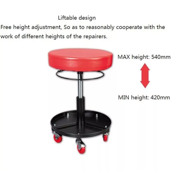 Meiho DL1703 Work Seat / Stool Chair (Wheeled) [360°]