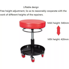 Meiho DL1703 Work Seat / Stool Chair (Wheeled) [360°]