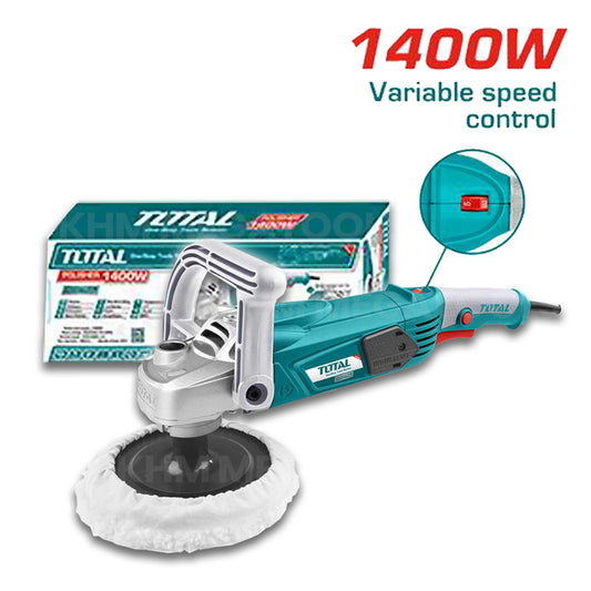 Total TP1141806 Angle Polisher / Buffing Machine 1400W