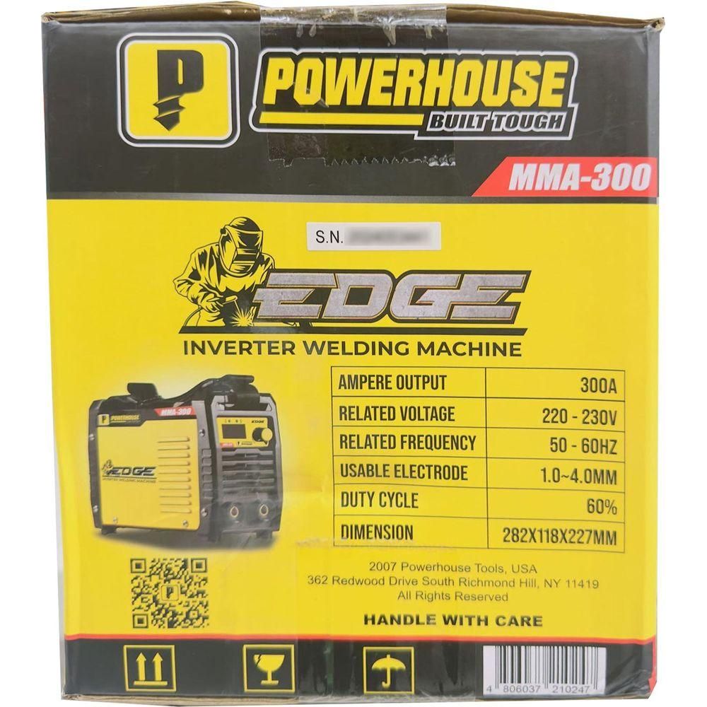 Powerhouse EDGE MMA300 DC Inverter Welding Machine 300A | Powerhouse by KHM Megatools Corp.