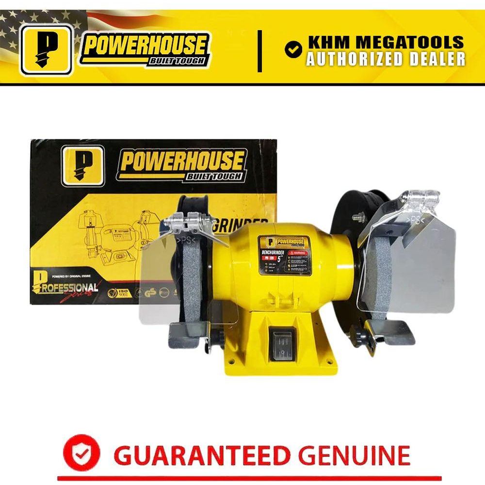 Powerhouse PH-125 Bench Grinder 5" 1/4HP | Powerhouse by KHM Megatools Corp.