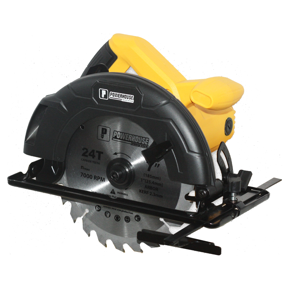 Powerhouse PH-CS-7X Circular Saw 1400W 185MM | Powerhouse by KHM Megatools Corp.