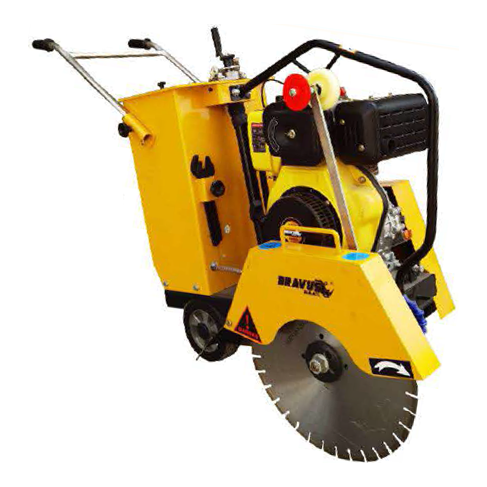 Bravus BCC20W Gasoline Engine Concrete / Asphalt Cutter 20" | Bravus by KHM Megatools Corp. Main image