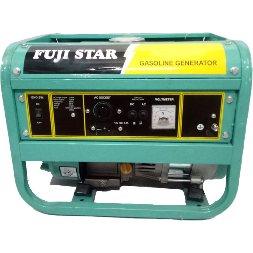 MT Fujistar FJ1500 Gasoline Generator 1500W | Fuji Star by KHM Megatools Corp.
