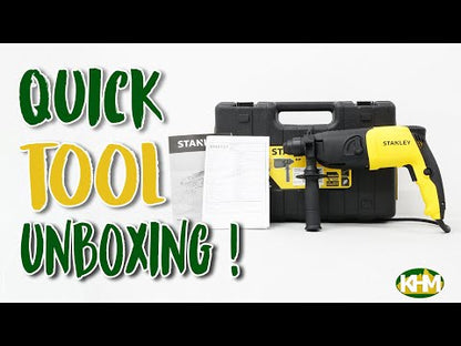 Stanley STHR202K SDS-plus Rotary Hammer 620W (2-Modes)
