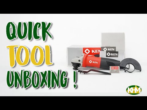 Ken 9710 Angle Grinder 4" 710W