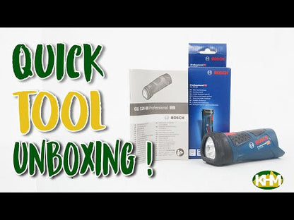 Bosch GLI 12V-80 Cordless LED Torch Flash Light 12V 80lm (Bare) (0601437V00)