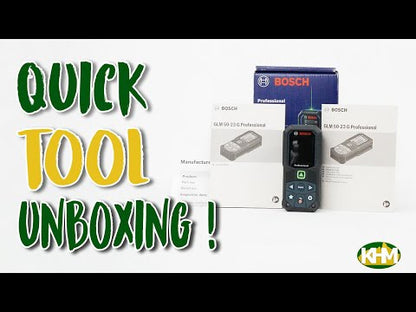 Bosch GLM 50-23 G Laser Rangefinder / Digital Distance Measure [50 meters]