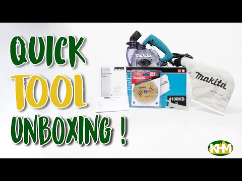 Makita 4100KB Concrete Cutter with Dust Extraction 5" 1,400W (Dustless Cutter)