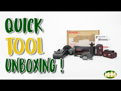 Kress KU800 20V Cordless Brushless Angle Grinder