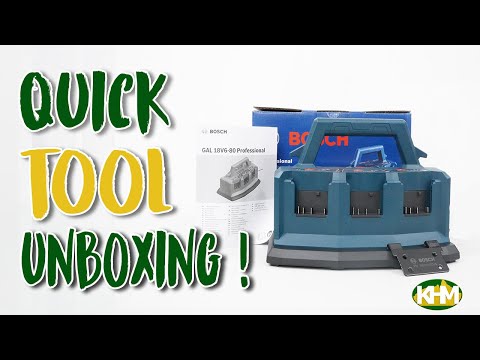 Bosch GAL 18V6-80 6-Bay Battery Charger