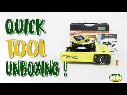 Sonic SPGR-505 2in1 Portable Gas Range (Butane/LPG)