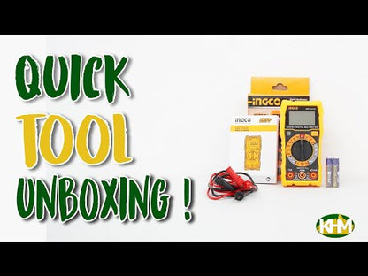 Ingco DM2002 Digital Multi Meter / Tester (SS)