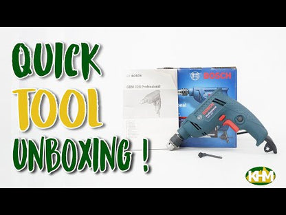 Bosch GBM 320 Hand Drill 6.5mm (1/4") 320W [Contractor's Choice]