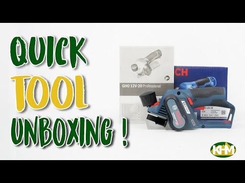 Bosch GHO 12V-20 Brushless Cordless Planer 56mm 12V (Bare) (Open Seal)