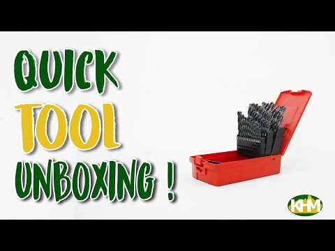 Dormer HSS Jobber Drill Bit Set