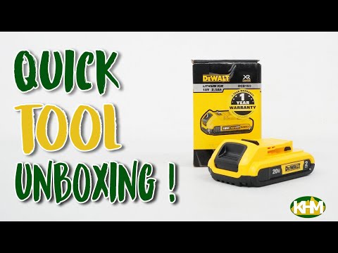 Dewalt DCB183 18V-20V Max Lithium Ion Battery (2.0Ah)