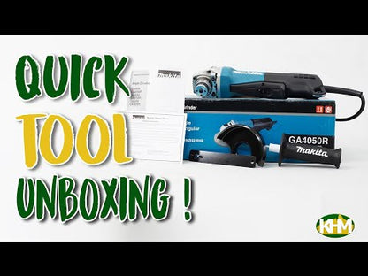 Makita GA4050R Angle Grinder 4" (Paddle Switch) 1,300W