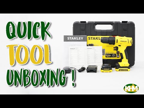 Stanley SCH121S2KA 12V Cordless Hammer Drill / Driver 10mm (SCH121S2KA)