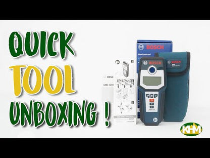 Bosch GMS 120 Multi Material Detector / Wall Scanner (120mm)