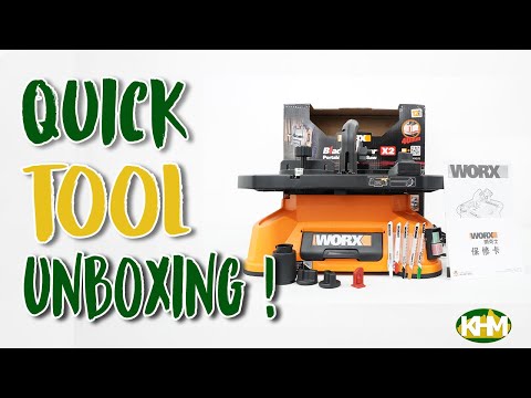 Worx WX572 Bladerunner Bench Top Jigsaw / Table Saw