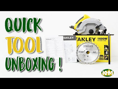 Stanley SC16 Circular Saw 7-1/4" 1600W