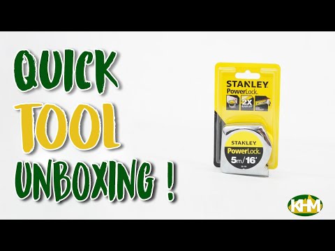 Stanley Powerlock Steel Tape Measure