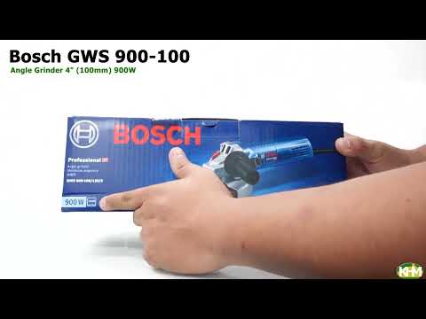 Bosch GWS 900-100 Angle Grinder 4" (100mm) 900W