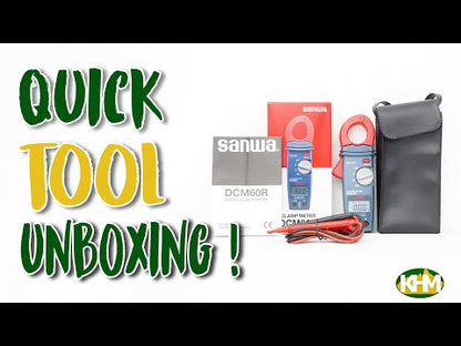Sanwa DCM60R Digital Clamp Meter / Tester