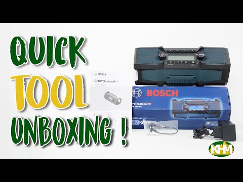 Bosch GPB 18V-2 C Cordless Jobsite Radio 18V [Bare]