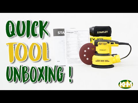 Stanley SS30 Random Orbit Sander 5" 300W