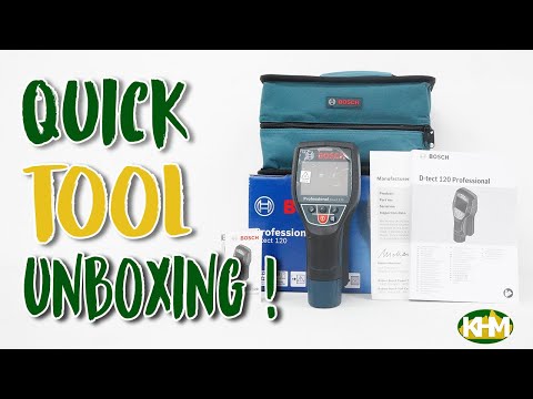 Bosch D-tect 120 Radar Type Wall Scanner (120mm)