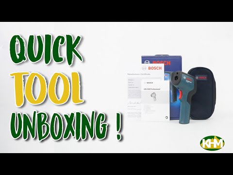 Bosch GIS 500 Laser Thermal Detector / Infrared Thermometer