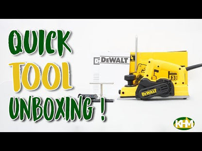 Dewalt D26676 Wood Planer 3-1/4" 550W