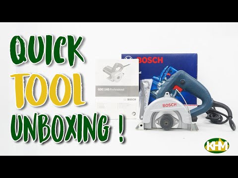 Bosch GDC 140 Concrete Cutter / Marble Saw 4" (115mm) 1400W