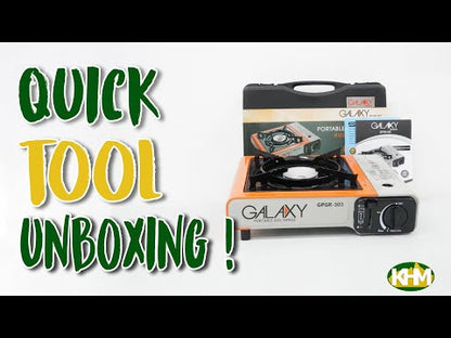 Galaxy GPGR-303 Portable Gas Range (Butane)
