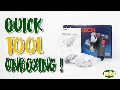 Bosch GWS 12V-76 Brushless Cordless Angle Grinder 3" (76mm) [Bare]