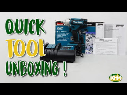 Makita DTW190SFX7 18V Cordless Impact Wrench (LXT-Series) (Damaged Box)