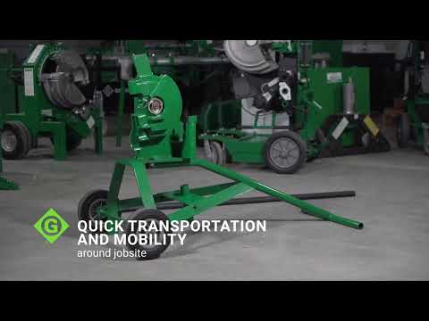 Greenlee 1800 Portable Mechanical IMC / Rigid Conduit Pipe Bender 1/2",3/4",1"